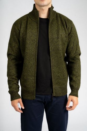 RAphael Valencino Cardigan Mike Olive size 3XL